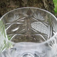 Кристални чаши за коняк - 4 + 2 бр., снимка 4 - Сервизи - 45498064