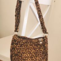 Плетена чанта, снимка 1 - Чанти - 45262307