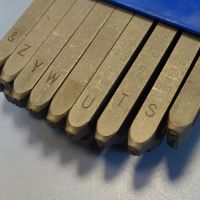 Комплект шлосерски букви-латиница 6 mm Gravurem-S 58-61 HRC, снимка 4 - Други инструменти - 45617110