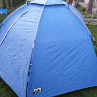 Шестоъгълна триместна двуслойна палатка, снимка 4 - Палатки - 45352543