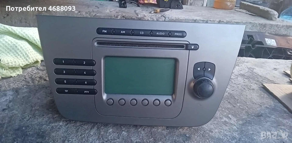 Сиди плеър   за Сеат Толедо 1.6 бензин 102к.с 2005г, снимка 1