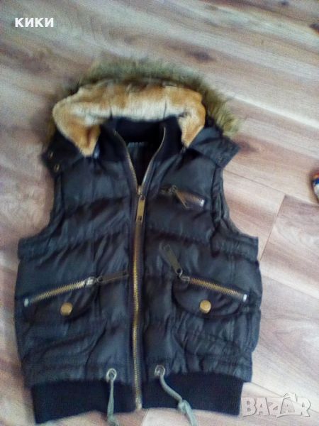 Дамски /Детски елек с качулка ,яке, снимка 1