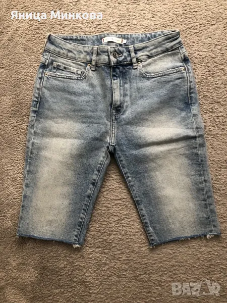 Дамски къси дънкови панталони Tommy Hilfiger, снимка 1