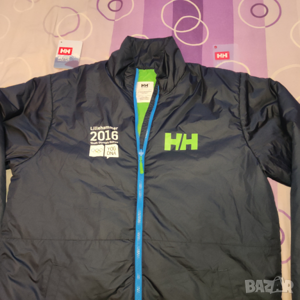 Олимпийско двулицево яке HH Helly Hansen- water proof размер XL , снимка 1