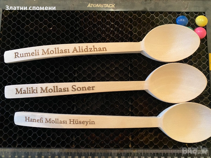 Лазерно гравиране върху дърво, снимка 1