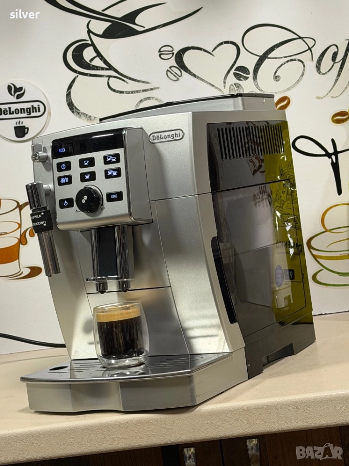 Кафемашина кафе автомат delonghi magnifica S с гаранция, снимка 1