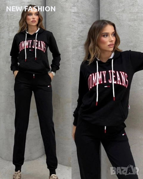 Дамски Памучни Комплекти - лого Бродирано ✨ Tommy Hilfiger , снимка 1