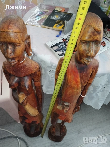 много стара африканска дърворезба, снимка 1
