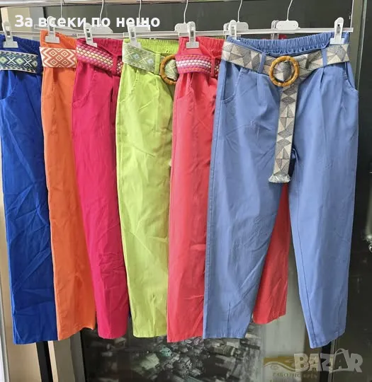 Дамски Панталон С Ластик И Колан На Талията - Налични Различни Цветове Код VL-72, снимка 1