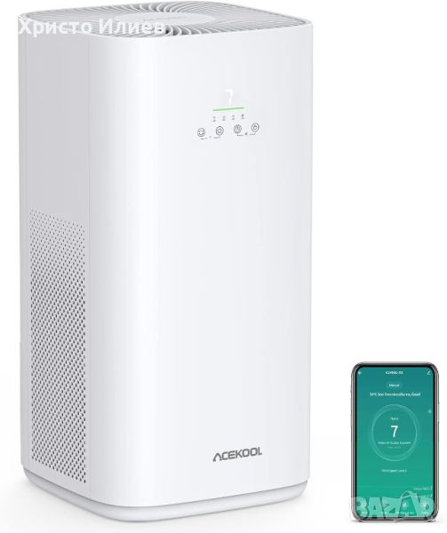 Пречиствател за въздух ACEKOOL WiFi HEPA филтър, снимка 1