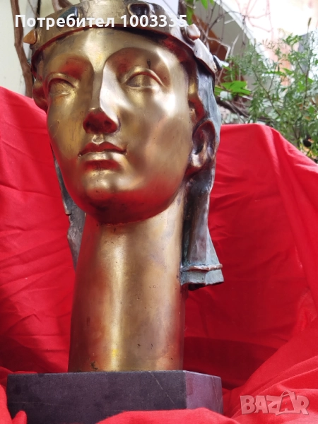 Бронзова пластика -фигура, снимка 1
