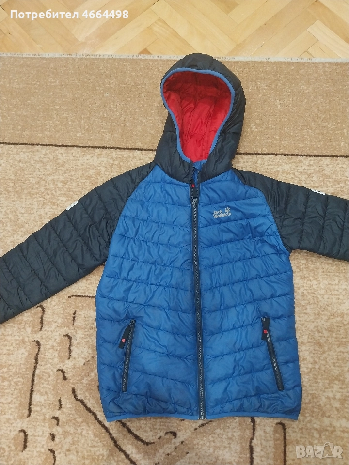 Детско яке Jack wolfskin 152, снимка 1