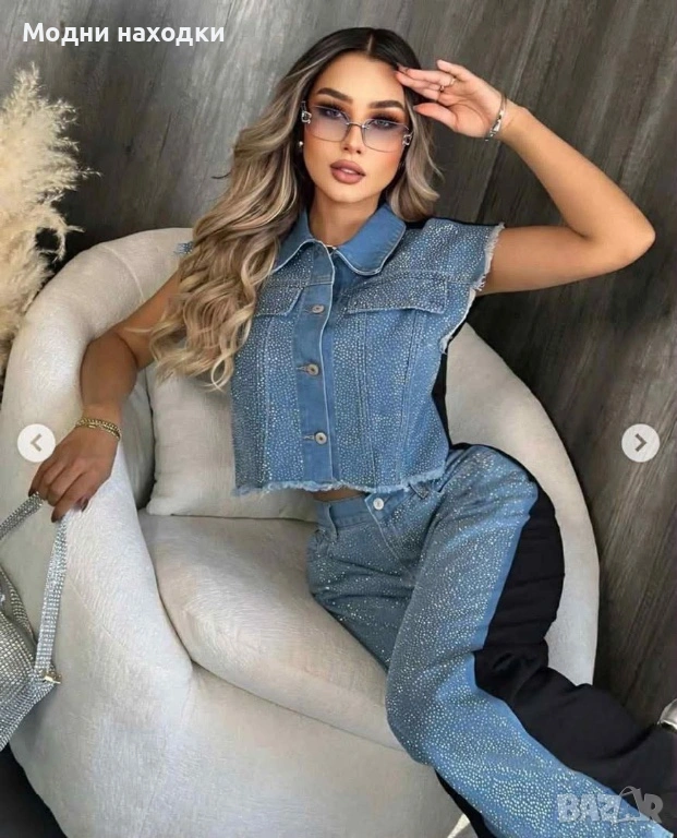 Сет деним, снимка 1