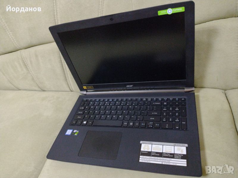 Acer Aspire V 15 Nitro 15.6''FHD/Core i7 6500U/16gb.ram/256ssd./1tb.hdd/GTX950 4gb., снимка 1