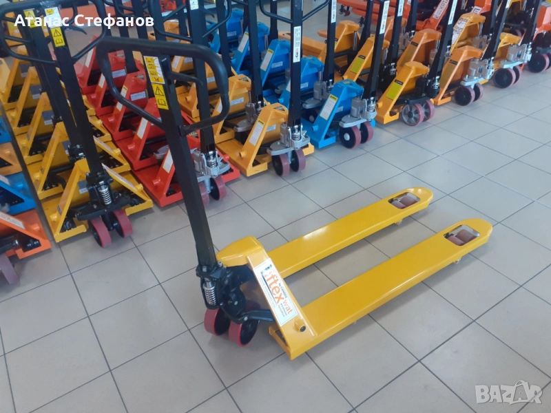 Палетна количка - всички видове на най-добри цени, снимка 1
