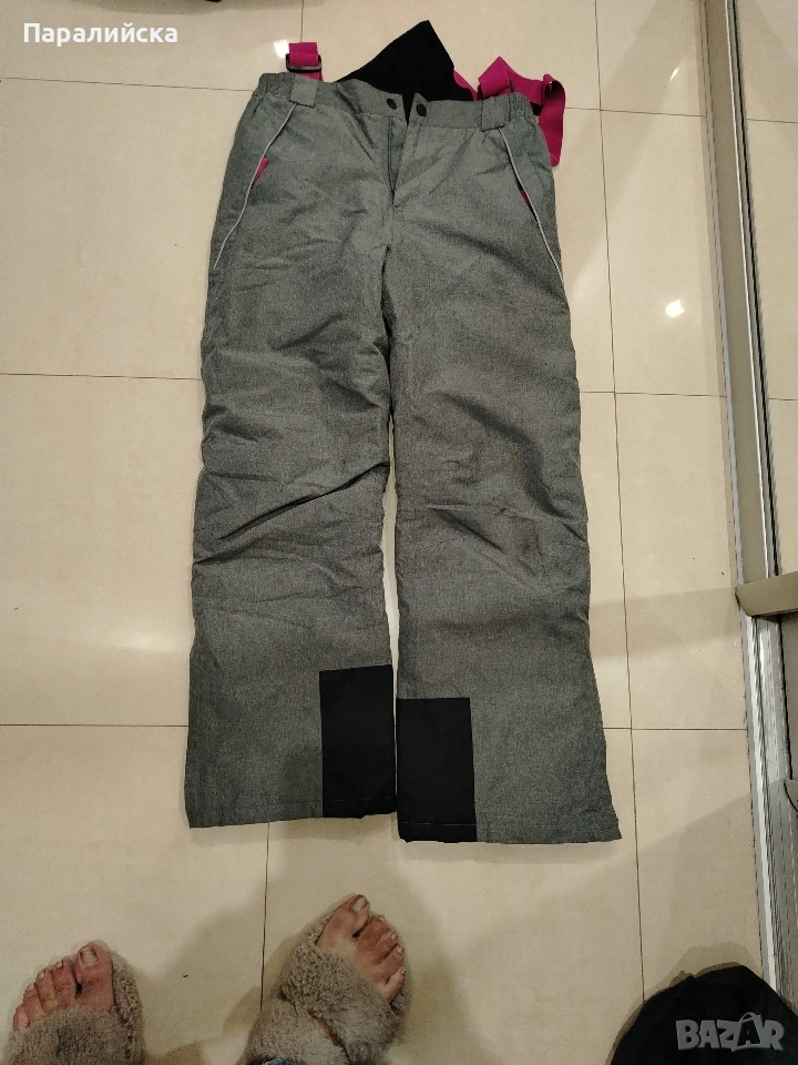 детски ски панталон с презрамки, снимка 1