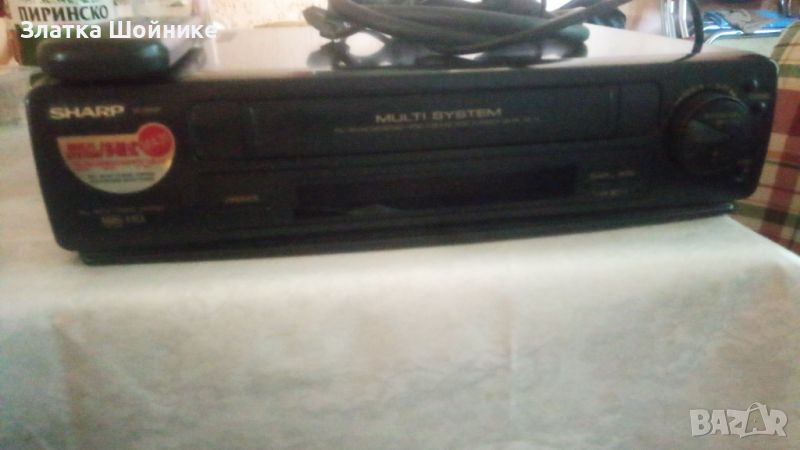 VHS Sharp видео рекордер почти ново, снимка 1