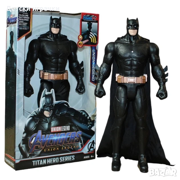 Фигурка Батман Avengers с светлини и наметало 30см, снимка 1