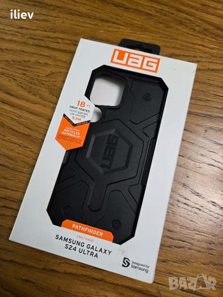 Urban Armor Gear Гръб UAG Pathfinder за Samsung Galaxy S24 Ultra - Черен, снимка 1