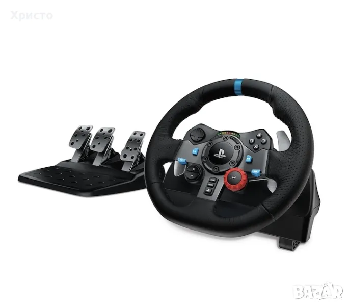 Волан с педали Logitech - G29, PC/PS4/PS5 , снимка 1