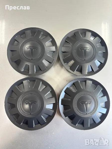 4 броя капачки за джанти за Tesla, снимка 1