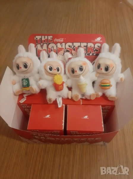 Labubu-Coca-Cola лафуфу плюшена играчка, снимка 1