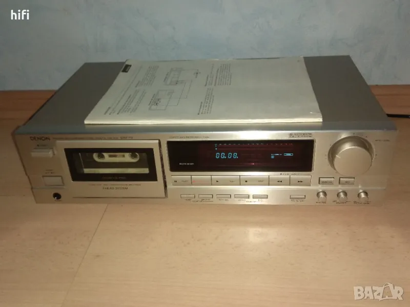 Триглав касетен дек Denon DRM-710, снимка 1