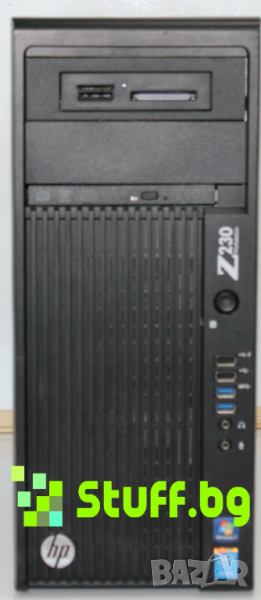Работна станция HP Z230 Tower Workingstation Xeon E3-1220 16GB 240SSD, снимка 1