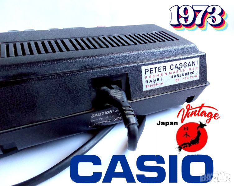 настолен калкулатор Casio Модел 101-l - 1973г, снимка 1