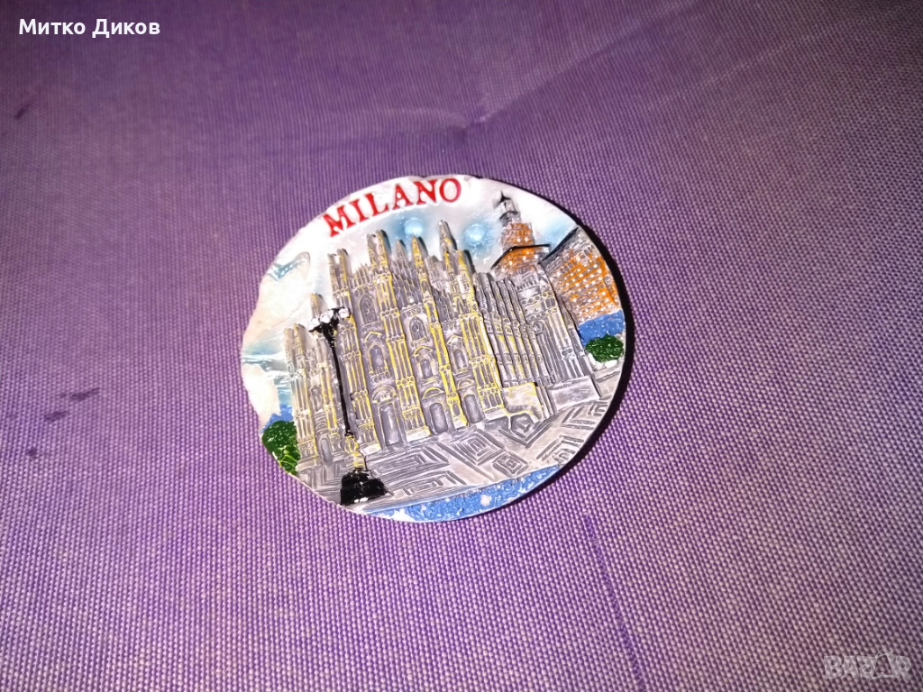 Магнит нов Милано Италия, снимка 1