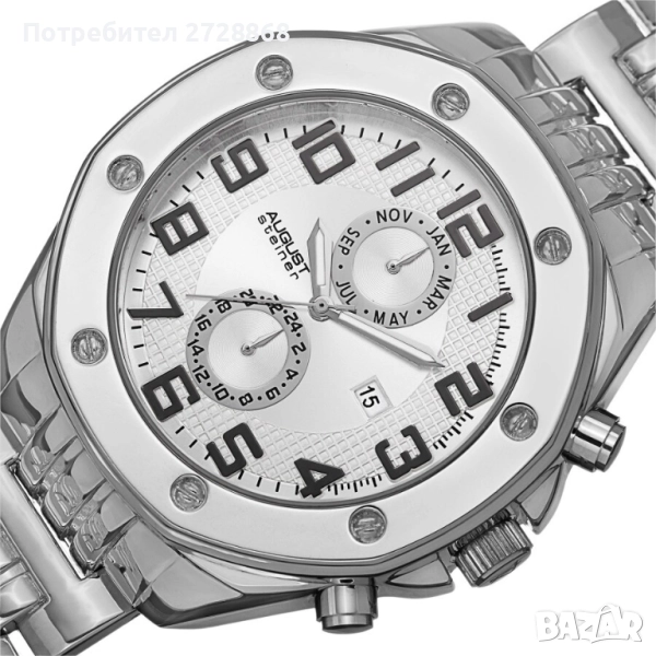 ЧАСОВНИК AUGUST STEINER, снимка 1