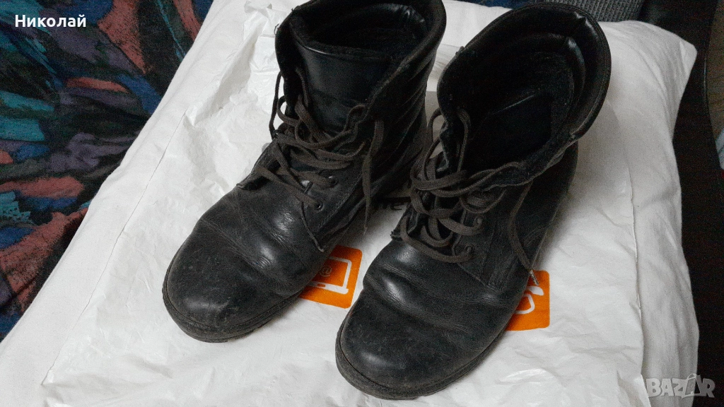 Мъжки работни обувки боти кубинки, снимка 1