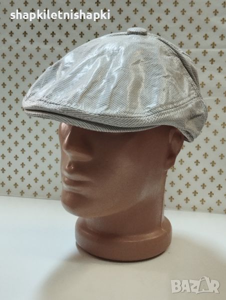 Мъжка шапка летен каскет - 101, снимка 1
