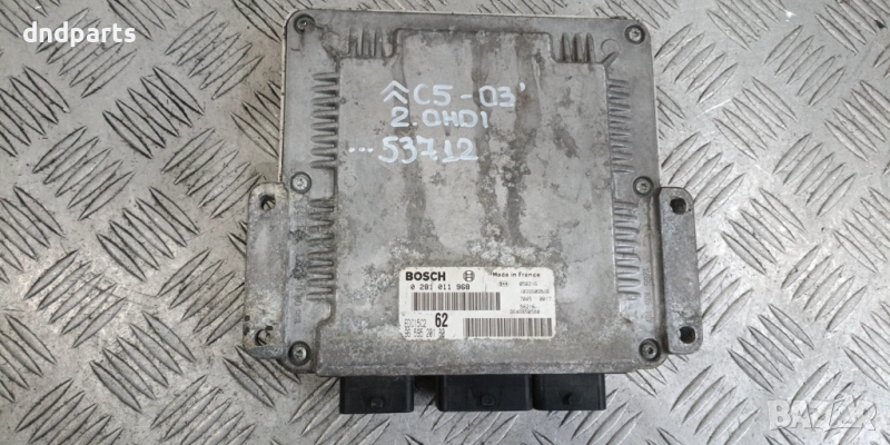 Компютър Citroen C5 2.0HDI 2003г. 0281011968 9659520180	, снимка 1