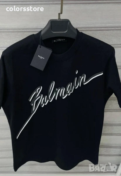 Мъжка Черна тениска Balmain/IM229s, снимка 1