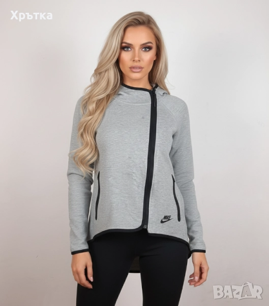 Nike Tech Fleece Cape - Оригинално дамско горнище размер XS, снимка 1