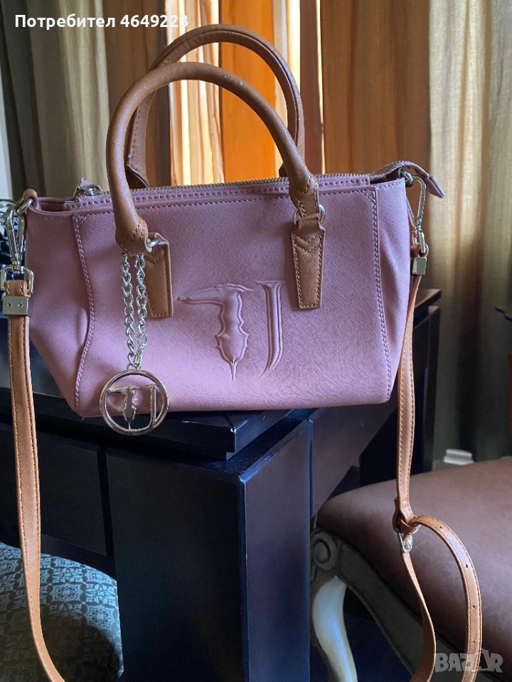 оригинална дамска чанта trussardi , снимка 1