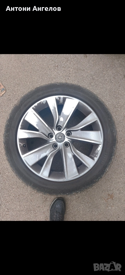 оригинални джанти за opel 5х115,ет.72,7.5j, снимка 1