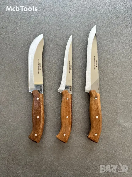 Комплект касапски ножове 3бр. Турски, снимка 1