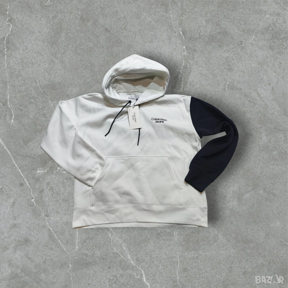 Нов Мъжки Суичър Calvin Klein Jeans Мъжки в Размер L, снимка 1