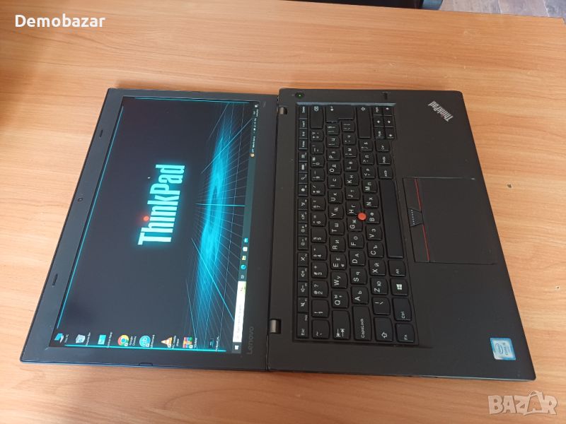 14"FHD IPS Lenovo T460™i5/8GB РАМ/256GB SSD Samsung - две батерии, снимка 1