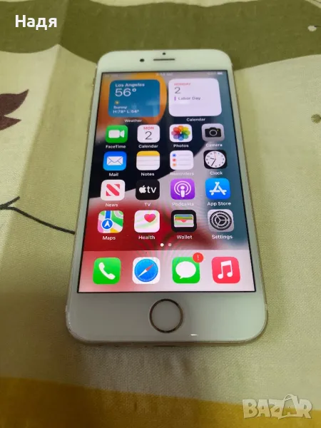 iPhone 6s -128GB,Gold,не е заключен,зарядно, снимка 1