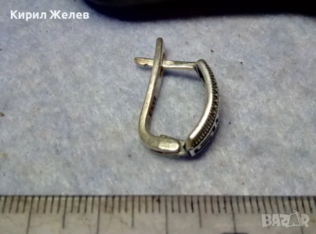 ПРЕКРАСНА АЖУРНА СРЕБЪРНА ОБЕЦА СРЕБРО 925 ВЕРСАЧЕ ОРНАМЕНТИКА ДИЗАЙНЕРСКО БИЖУ 35240, снимка 2 - Обеци - 49605496