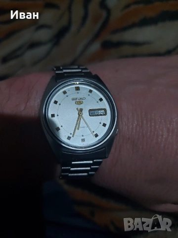 Сейко 5 Автоматик, снимка 2 - Мъжки - 53719042