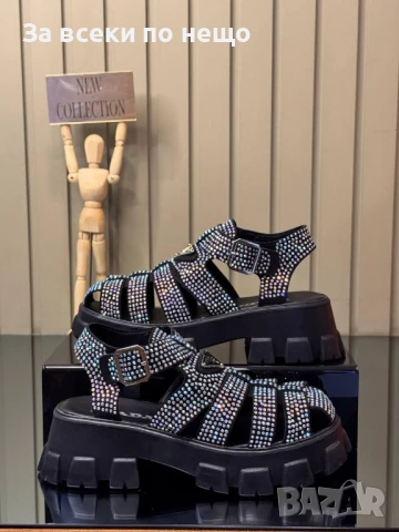 Prada Дамски Сандали Прада - Налични Различни Цветове Код E681, снимка 7 - Сандали - 51112329