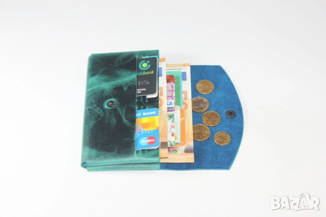 Дизайнерски оригами портфейл , снимка 4 - Портфейли, портмонета - 53622097