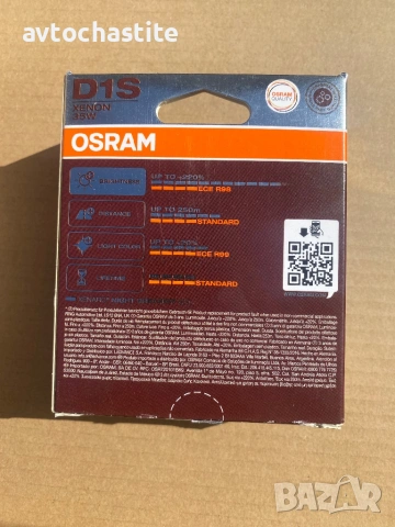 Ксенон Крушки OSRAM D1S - 2бр, снимка 2 - Части - 53864238
