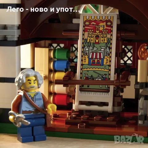 НОВО Lego Icons 10332 - Средновековен градски площад, снимка 8 - Конструктори - 48119971