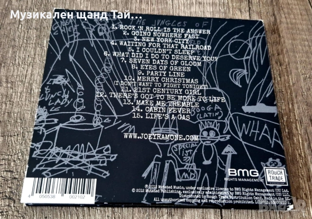 Компакт Дискове - Рок - Метъл: Joey Ramone – Ya Know - CD Digipack, снимка 2 - CD дискове - 54255047