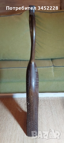 дърворезба за ценители 40см , снимка 4 - Декорация за дома - 52471153